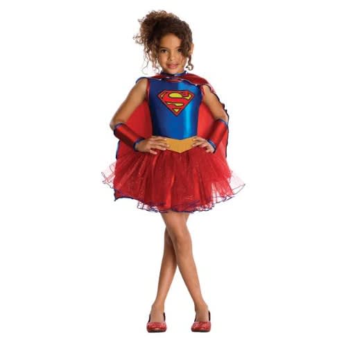 Super Girl Dress Up Character Costume - Red