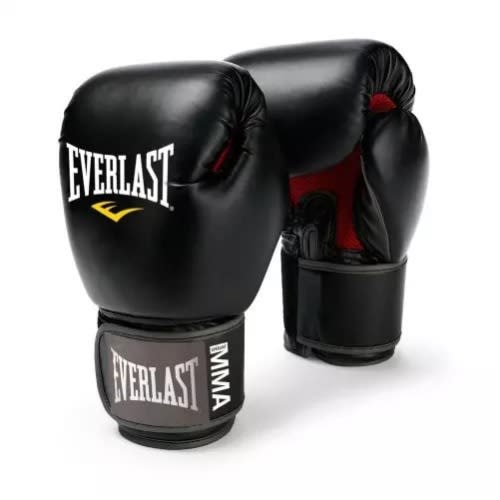 The Everlast High Grade Boxing Gloves - Black