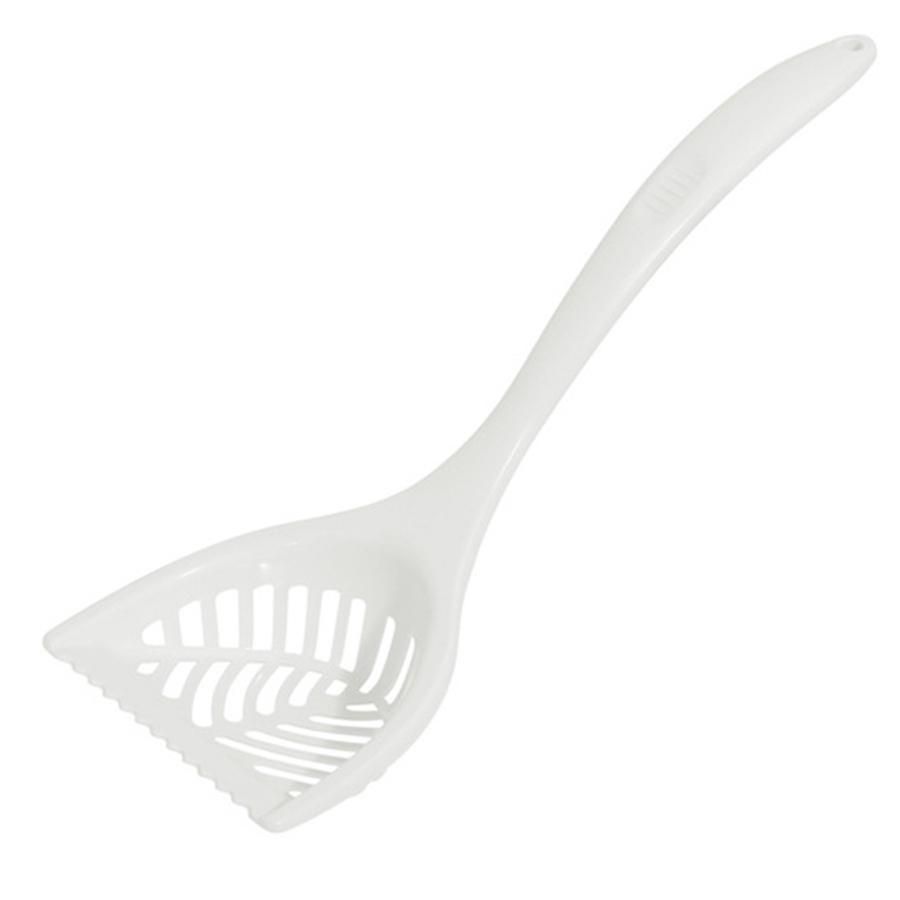 Pet Dog Cat Dog Scoop Dog Cleaner Kitten Sand Waste Scoop Shovel Plastic Litter Scoop Clean Tool White