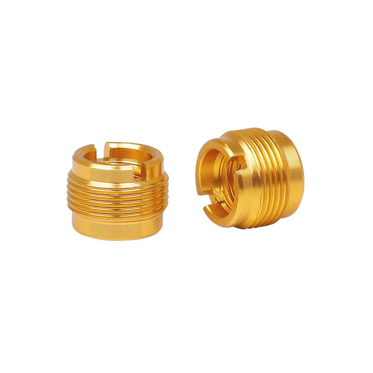2pcs Microphone Mic Screw Nut Thread Adaptor 3/8