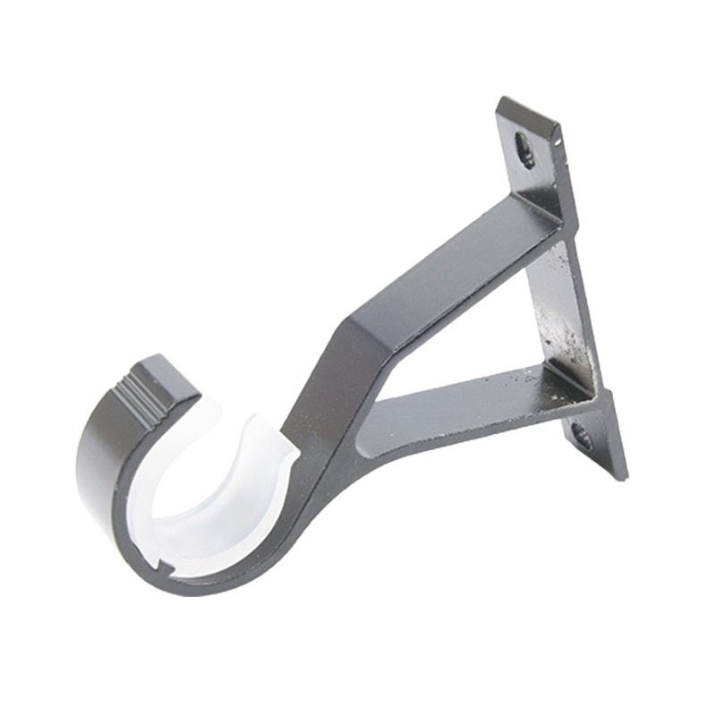 Aluminium Alloy Curtain Pole Bracket Hang Ceiling Metal