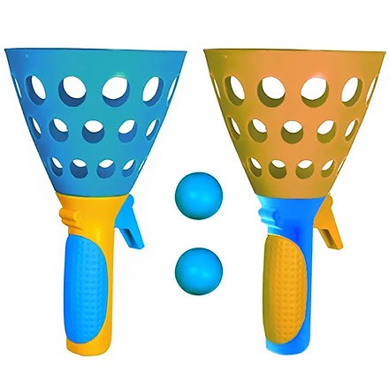Click & Catch Ball Game- 2 Player -Blue & Yellow