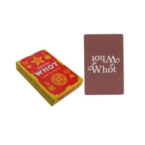 Whot Playing Card