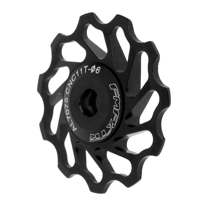 11T Alloy Bike Jockey Wheels Ceramic Bearings Rear Derailleur Black
