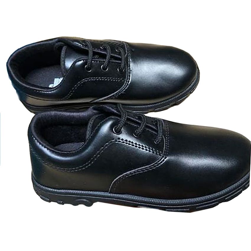 Back To School Boys School Shoes - Black