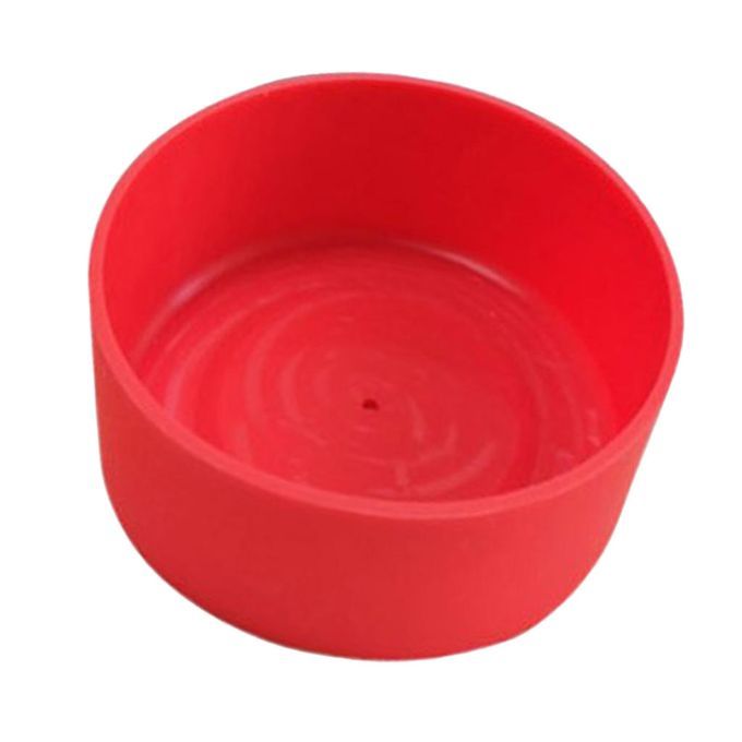 Silicone Sleeve Fit 32-40 Oz Flask Water Bottle Bottom Boot Cover Red