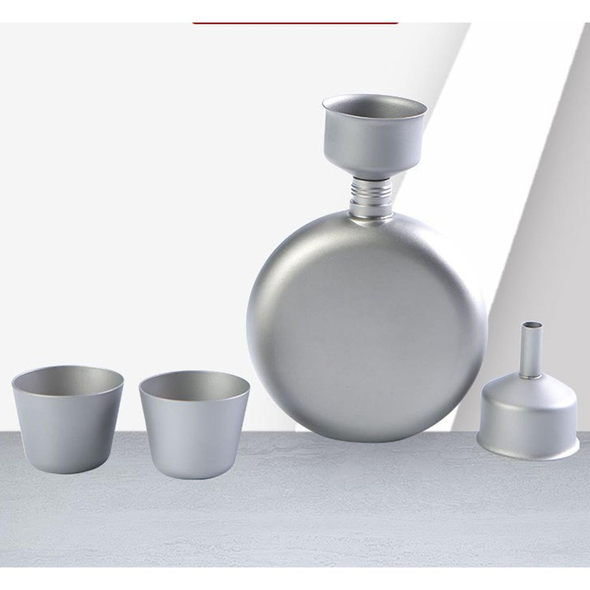 1 Set Of 150ml Titanium With Water Cup For ,