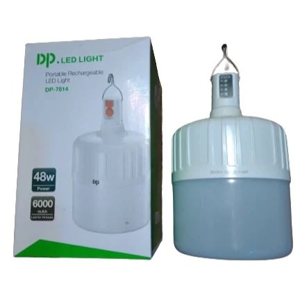 DP 7814 Rechargeable Led Light With Hanger- 48W- 6000mAh