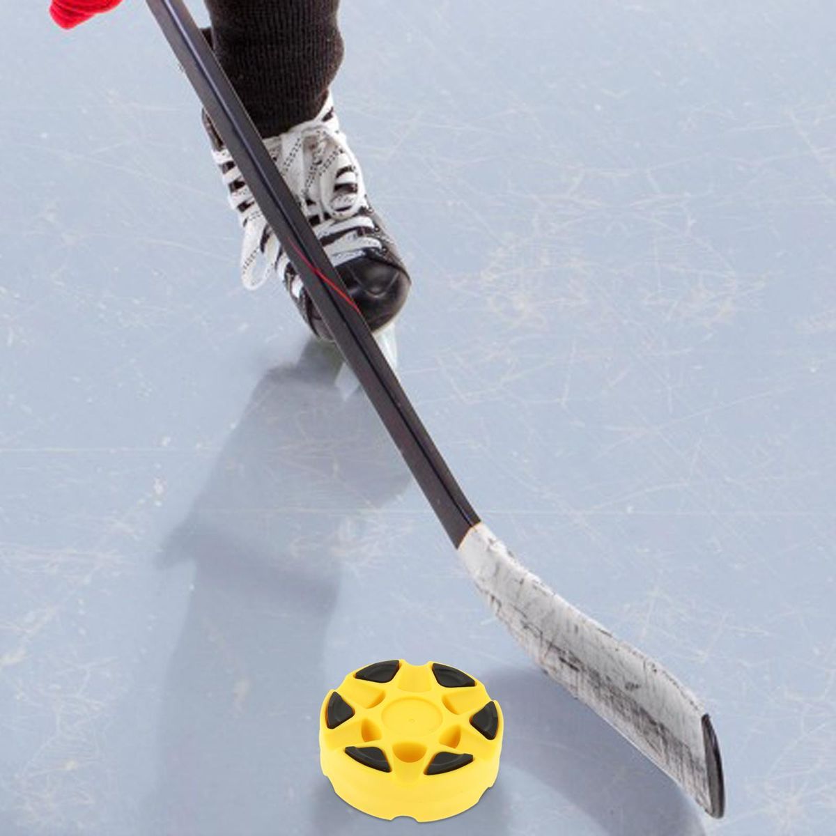 Official Roller Hockey Game Wheels Slider Yellow