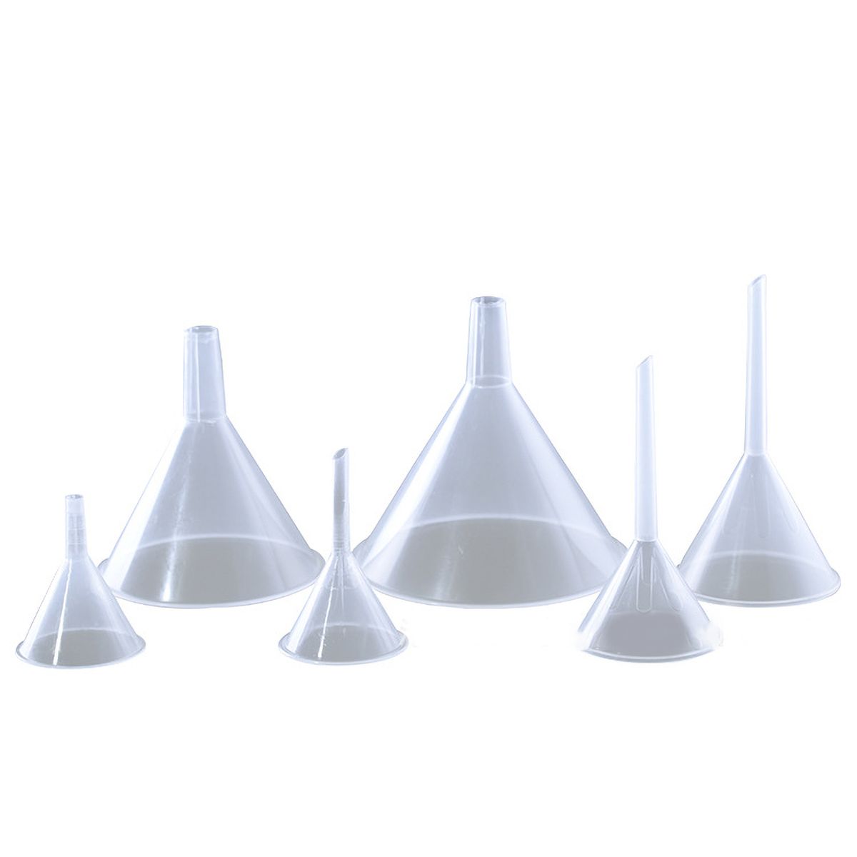 100PCS Plastic Funnel 50ml Separate Plastic Small Funnel