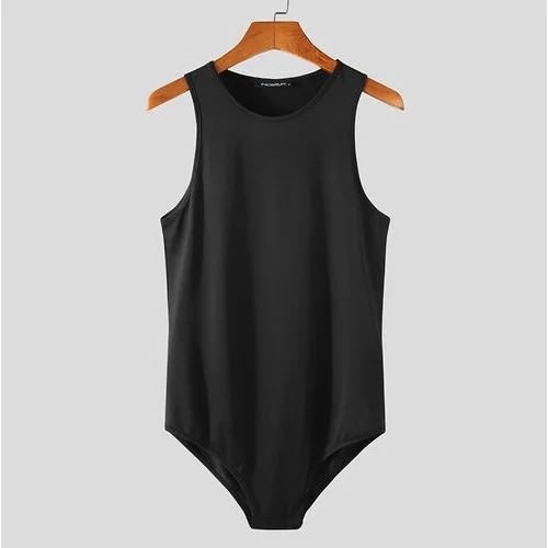 Sleeveless Bodysuit - Black
