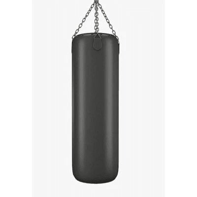 Full Leather Punching Bag - Black