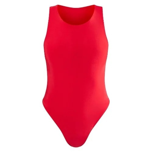Sleeveless Bodysuit - Red