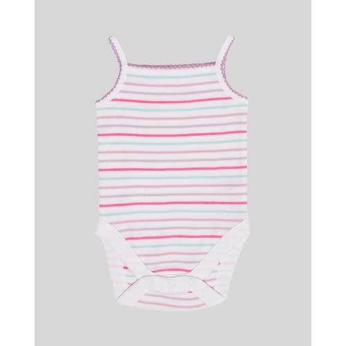 2 In 1 Baby Girl Strappy Bodysuit