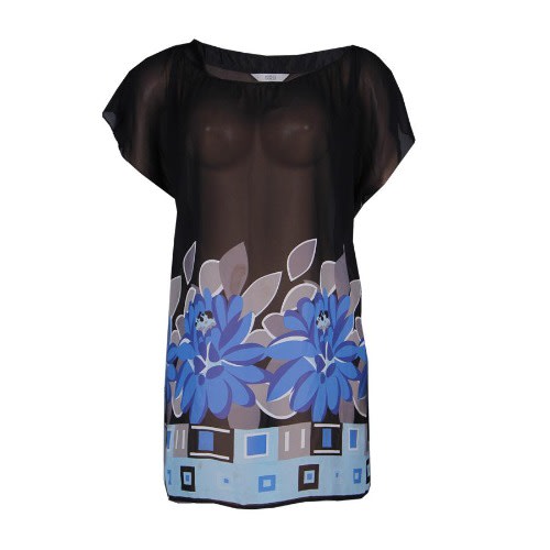 Multicolour Chiffon Top