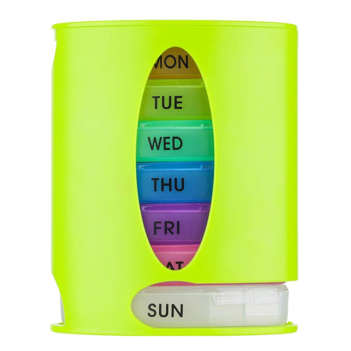 Travel Portable Removable Can Be Packed With 28 Boxes Of Medicine White