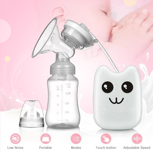 Electric Breast Nursing Pump Milk Suckers Feeding Bottle