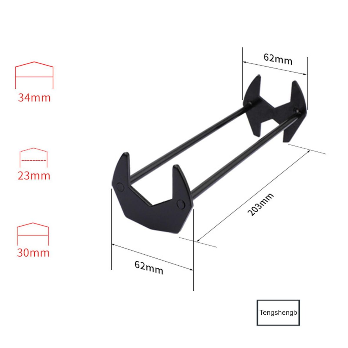Bathroom Wrench Plumbing Tool Faucet Water Pipe Nuts Spanner