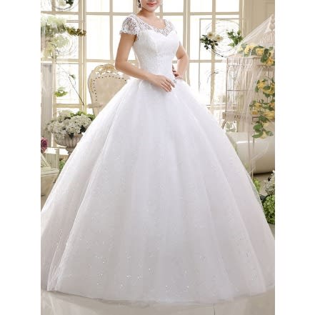 Laced Wedding Dress