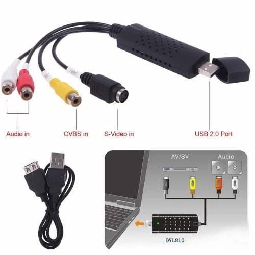 Video, Audio Capture Adapter And Recorder