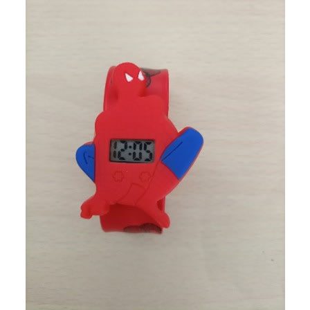 Spiderman Cartoon Character Clasp Watch - Red