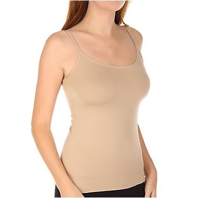 Ladies Strechy Camisole- Nude