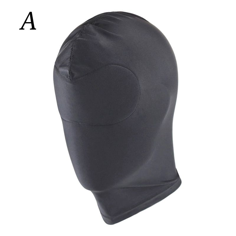 1/2/3 Hole Men Women Adult Spandex Balaclava Open Mouth Face Eye Head Mask Costume Slave Game  XXA