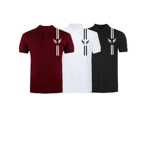 Men's Exclusive Insignia Design Quality Polos - 3 In 1