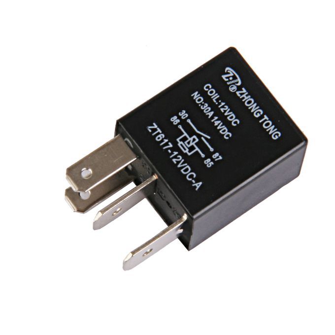 4 Pin SPST 12V 30 AMP Car Auto Automotive Van Boat Bike Alarm Relay