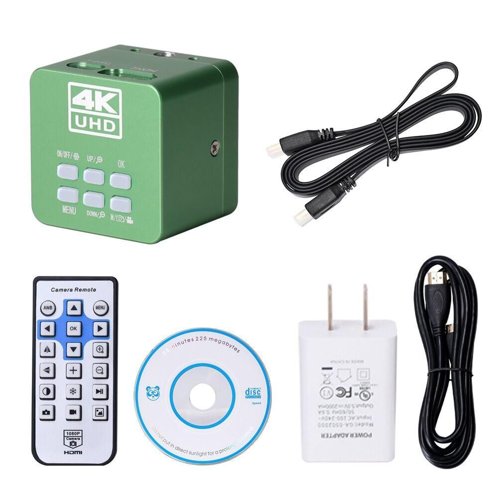 4K Clear Definition 7X Digital Zoom Microscope Camera Industrial Lab Detected Imaging Acquisition Video Recorder