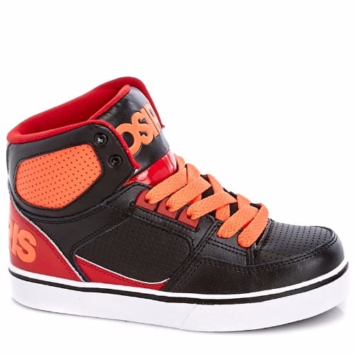 Leather High-Top Sneakers - Multicolour