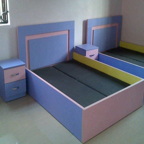 Sadia Bed Frame Pink - 4 1/2 By 6 - 2 Set