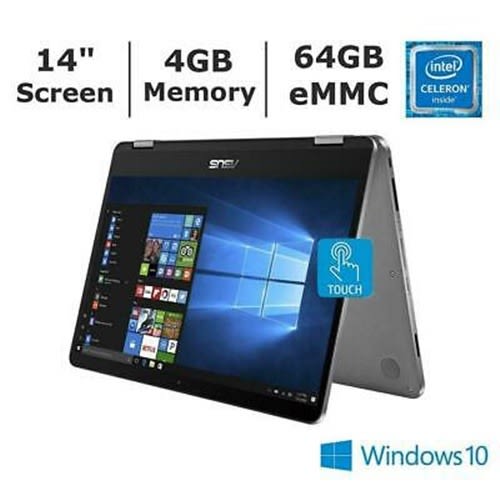 Vivobook Flip 14 - j401ma-db02 - Intel Celeron N4020 1.1GHz - 4GB RAM - 64GB eMMC 14