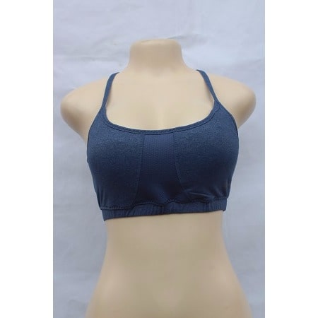 Yoga Crop Top - Blue