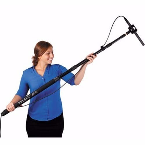 Bilate Aluminum Microphone BoomPole For Interview & Video Recording