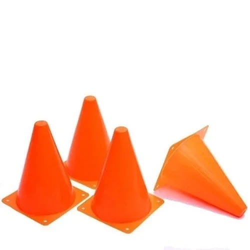 Cone - Plain Red - 4 Pieces