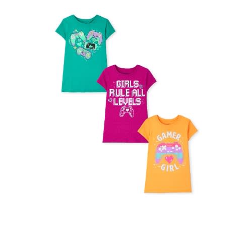 3 In 1 Girls Rule All Levels Glitters Graphic Top