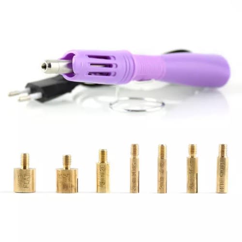 Rhinestone Applicator With 100pcs Rhinestones Purple color