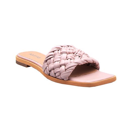 Hand Weave Slippers - Pink