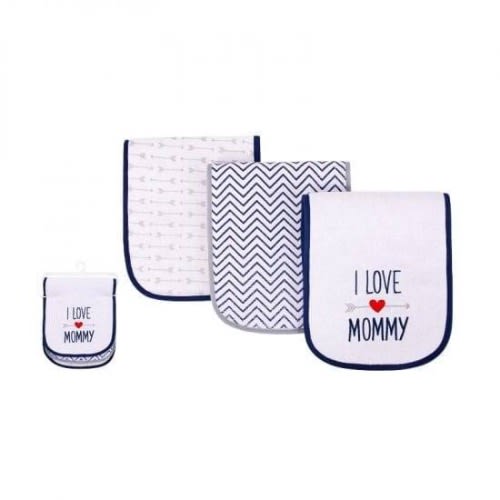 3 Set Of Baby Burp Clothes