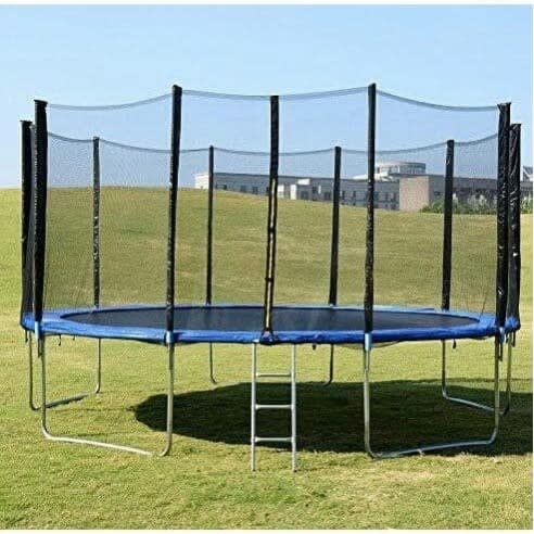 12ft Trampoline Bouncer With Ladder And Enclosure