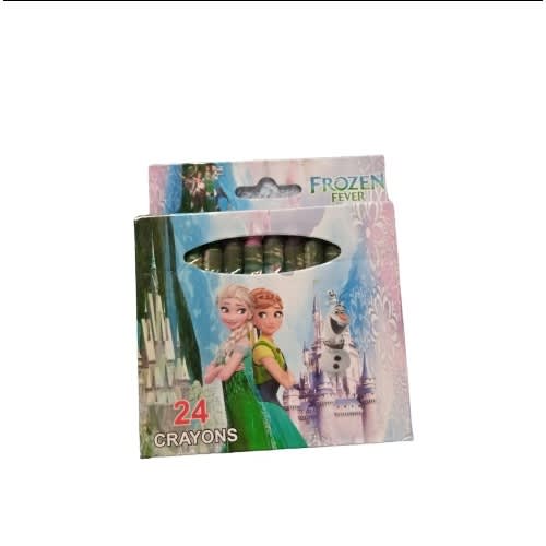 24-In-1 Children Colouring Crayon - Frozen - 1 Pack