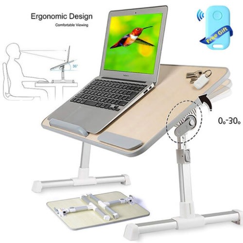 Multifunctional Laptop Desk – Ergonomic Adjustable Portable