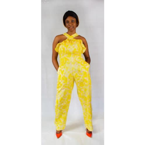 Elvyrose Jumpsuit -  Yellow