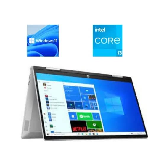 Pavilion X360 Convertible 14-dy0056nia - Intel Core I3- 4GB RAM -512GB ROM -SSD -Win 10 -Touch Screen