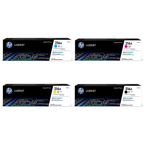 216a Original Laserjet Toner Cartidge Set Cyan,Yellow,Magenta,Black Combo Pack