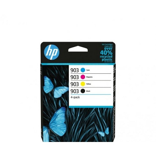 903 Genuine Ink Cartridge Set - Black, Cyan, Magenta & Yellow