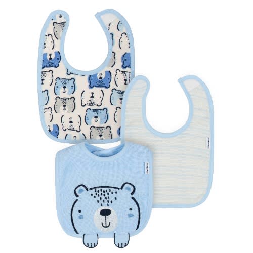 Baby Boy Organic Bibs Pack Of 3