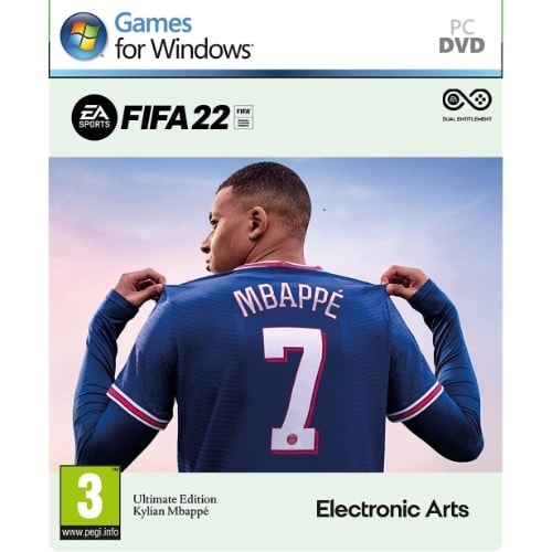 FIFA 22 Ultimate Edition PC Game DVD Disks + Free Gift