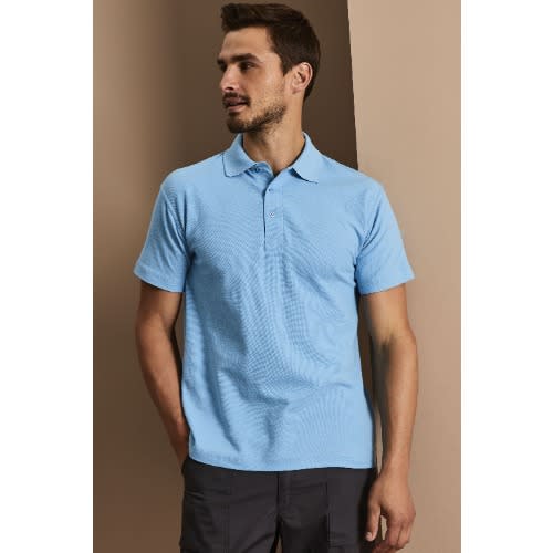 Plain Polo Shirt -  Sky Blue